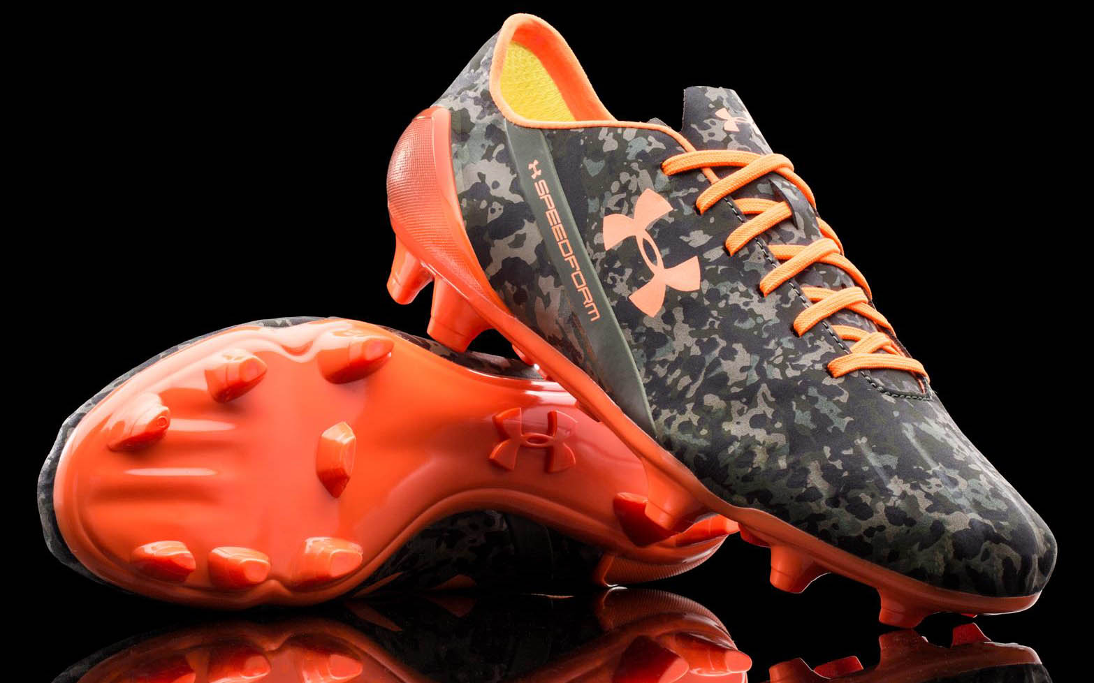 Under armour football cleats top camo